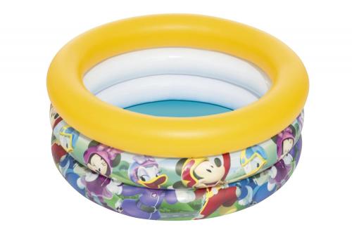 Детский надувной бассейн 70х30см "Mickey Mouse" 12 шт/упак 91018 - фото 1